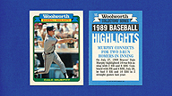 1990 Woolworth Baseball Highlights #15 Dale MURPHY