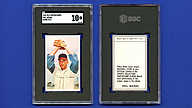 1969 MLB Photostamps [#] Phil NIEKRO Hand Cut [SGC 10 Gem Mint 5557305]