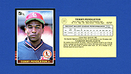 1985 Donruss #534 Terry PENDLETON