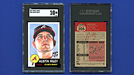 2019 Topps Living Set #206 Austin RILEY [RC] [SGC 10 Gem Mint 5176086]