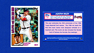 2019 Topps Update #T84U-7 Austin RILEY [RC] Silver Pack 1984 Chrome Refractor