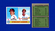 1979 Topps #6 Nolan RYAN J R RICHARD Strikeout Leaders