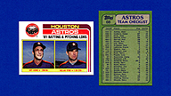 1982 Topps #66 Art HOWE Nolan RYAN Houston Astros Leaders