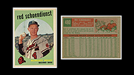 1959 Topps #480 Red SCHOENDIENST