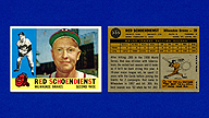 1960 Topps #335 Red SCHOENDIENST