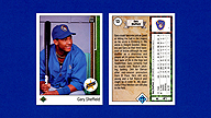 1989 Upper Deck #13 Gary SHEFFIELD Star Rookie [ERR]