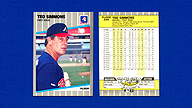 1989 Fleer #599 Ted SIMMONS