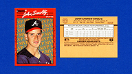 1990 Donruss #BC-12 John SMOLTZ MVP [ERR] [Tom GLAVINE]