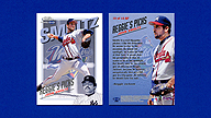 1998 Sports Illustrated By Fleer #10 of 15 John SMOLTZ Reggie's Picks