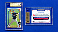 2015 Bowman Draft Chrome #181 Mike SOROKA [1st Bowman] Refractor [Beckett 9.5 Gem Mint 0013346320]