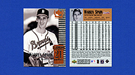 1999 Upper Deck Legends #21 Warren SPAHN Sporting News Top 50 Players