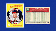 2019 Topps Archives #46 Warren SPAHN