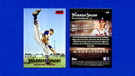 2019 Topps Stadium Club #205 Warren SPAHN Red Foil