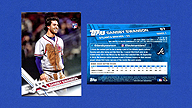 2017 Topps #87 Dansby SWANSON Series 1 [RC] SP