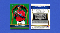 2011 Topps Finest #64 Julio TEHERAN Green Refractor {RC} {Serial 142/199}