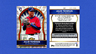 2011 Topps Finest #64 Julio TEHERAN X-Fractor {RC} {Serial 197/299}