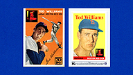 2021 Topps #TDH-21 Ted WILLIAMS Double Headers [1954 Design]