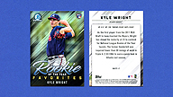 2019 Bowman Chrome #ROYF-7 Kyle WRIGHT Rookie Of The Year Favorites {RC}