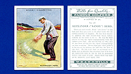 1930 Wills's Cigarettes #10 Sandy HERD Famous Golfers