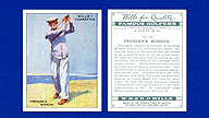 1930 Wills's Cigarettes #19 Fred ROBSON Famous Golfers