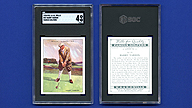 1930 Wills's Cigarettes #22 Harry VARDON Famous Golfers {SGC 4 VG EX 0745616}