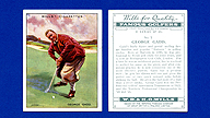 1930 Wills's Cigarettes #5 George GADD Famous Golfers