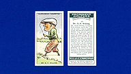 1931 Churchman's Cigarettes #49 Oscar WILLING