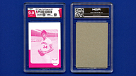 1975 Topps Proof {#157} Pedro BORBON {PROOF Magenta}