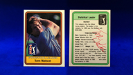 1981 Donruss Golf {#} Tom WATSON Statistical Leader