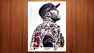 Print Lauren TAYLOR Postseason 2021 Freddie FREEMAN [29/500]