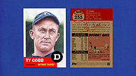 2020 Topps Living #255 Ty COBB [/3691] [Artist: Mayumi SETO]