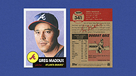 2020 Topps Living #341 Greg MADDUX [/2851] [Artist: Mayumi SETO]