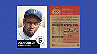 2022 Topps Living #500 Josh GIBSON [/4095] [Artist: Jared KELLEY]