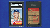 2022 Topps Living #559 Roger MARIS [/5722] [Artist: Jared KELLEY] [SGC 9.5 Mint+ 3265851]