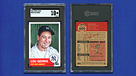 2023 Topps Living #600 Lou GEHRIG [/5097] [Artist: Jared KELLEY] [SGC 10 Gem Mint 9338144]