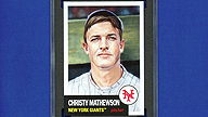 2023 Topps Living #666 Christy MATHEWSON [/10] [Artist: Jared KELLEY] Black Bio Variation [SGC 10 Gem Mint 2950629]