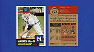 2023 Topps Living #725 Warren SPAHN [/2430] [Artist: Angel S. AVILES]