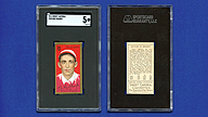 1911 T205 Gold Border Bud SHARPE Sweet Caporal Red Factory 42 [SGC 5 EX 2317178]