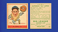 1938 Goudey Heads Up #257 Al LOPEZ [without cartoons]