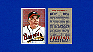 1951 Bowman #207 Billy SOUTHWORTH