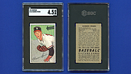 1952 Bowman #156 Warren SPAHN [SGC 4.5 VG-EX+ 8451158]