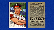 1952 Bowman #172 Ebba ST CLAIRE