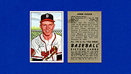 1952 Bowman #192 John CUSICK