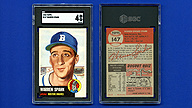 1953 Topps #147 Warren SPAHN [SGC 4 VG-EX 0265608]