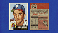 1953 Topps #158 John LOGAN