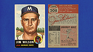 1953 Topps #208 Jim WILSON