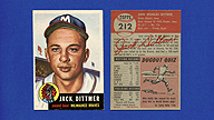 1953 Topps #212 Jack DITTMER