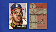 1953 Topps #3 George CROWE