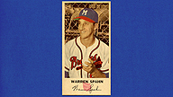 1954 Johnston Cookies #21 Warren SPAHN