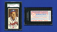 1954 Johnston Cookies #4 Danny O'CONNELL [SGC 60/5 EX 1251269-017]